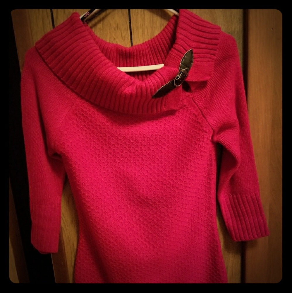 Red sweater